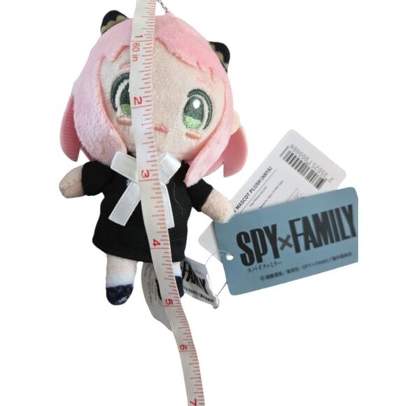 NWT SPY×FAMILY MASCOT ANYA PLUSH W/KEYCHAIN OS DISCOUNTED SHIPPING - Picture 4 of 4